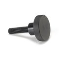 Morton Thumb Screw, 1/2"-13 Thread Size, Black Oxide Steel, 5/16" Head Ht KK-5010
